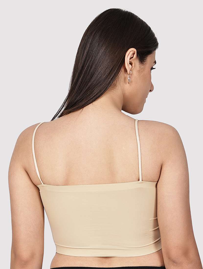 Women Solid Full Coverage Tube Bra - 22580975 -  Standard Image - 3