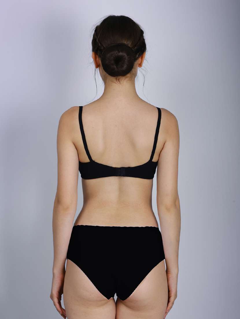 women pack of 2 solid full coverage regular bra - 22581005 -  Standard Image - 3
