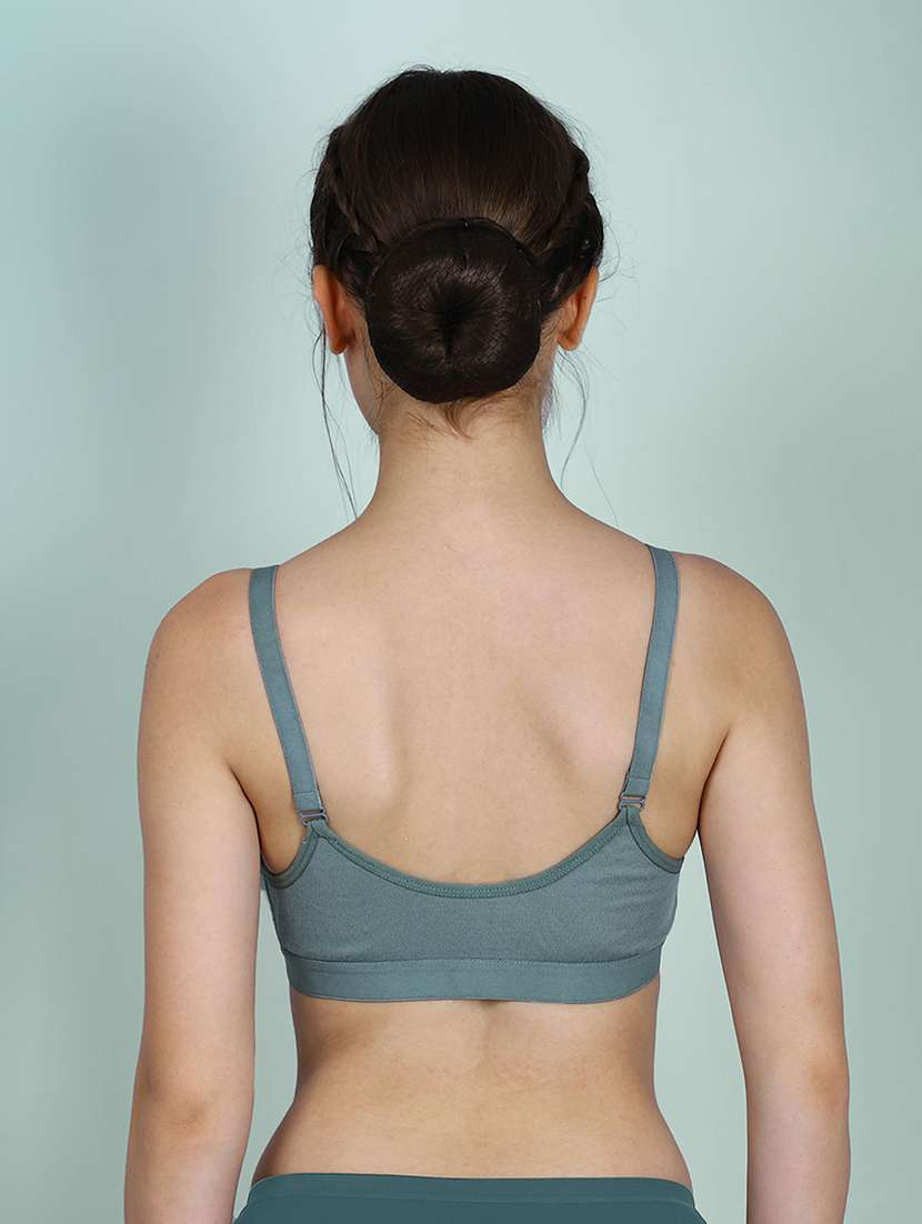 Women Pack Of 2 Solid Full Coverage Front Open Bra - 22581038 -  Standard Image - 3