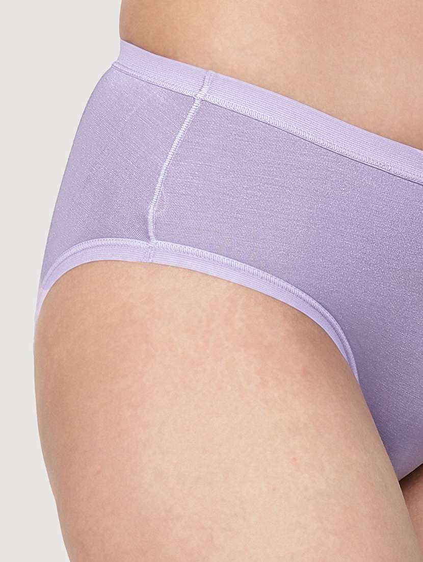 women solid mid rise hipster panty - 22581285 -  Standard Image - 3