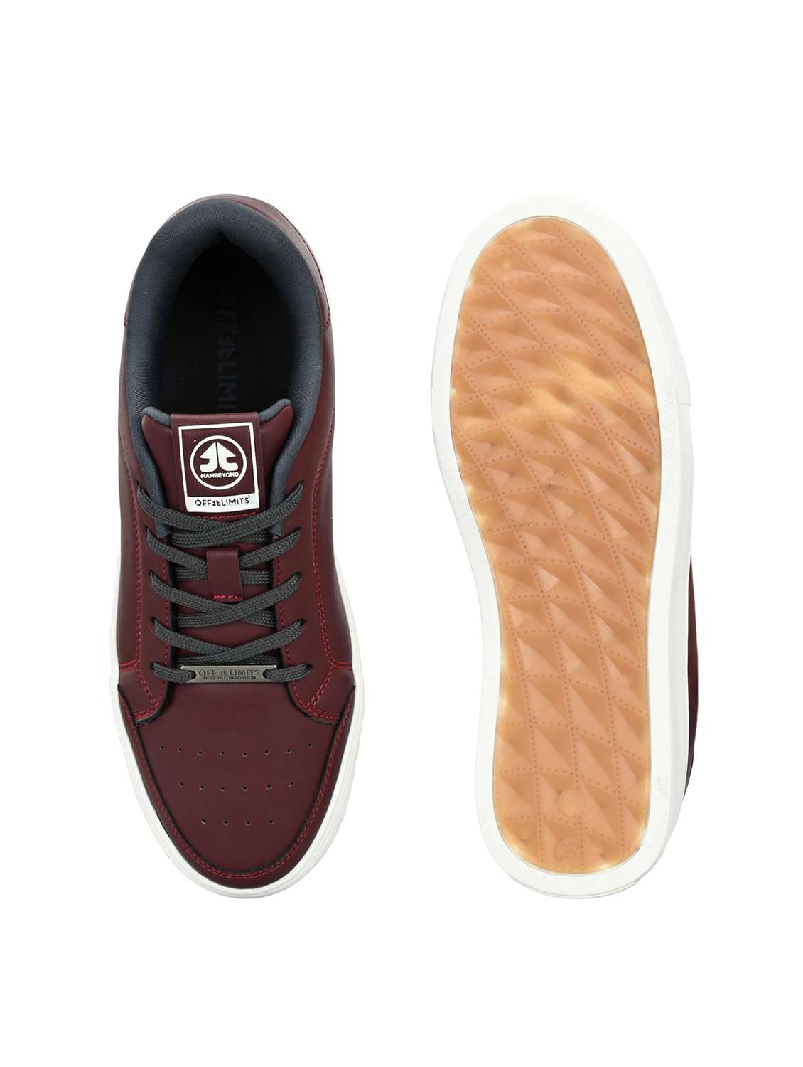 women solid lace up sneakers - 22581387 -  Standard Image - 5