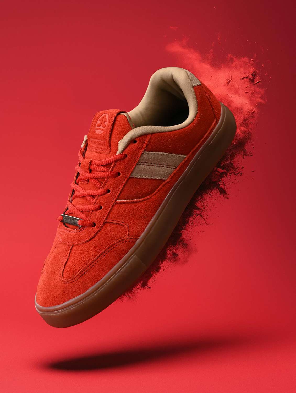 women solid lace up sneakers