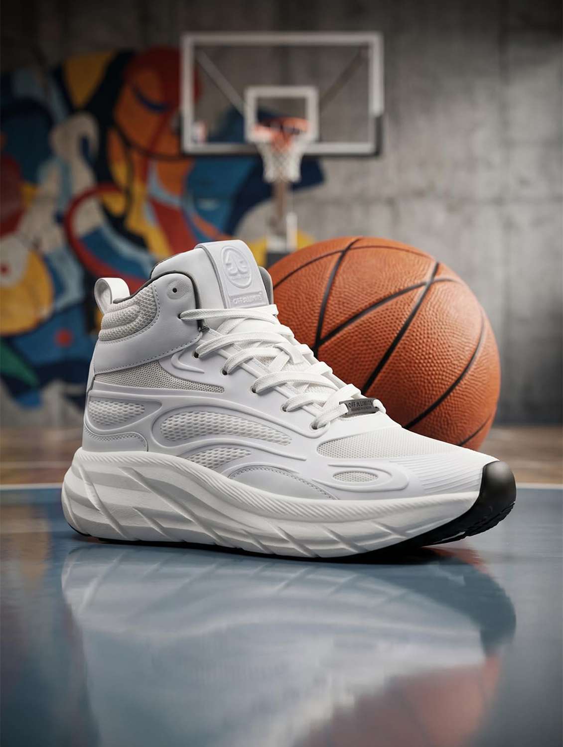 women textured lace up sports shoes