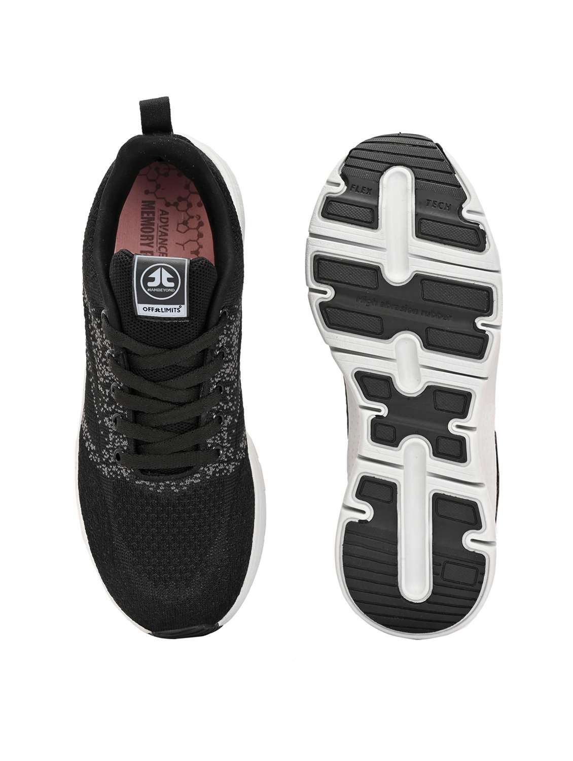 Women Textured Lace Up Sports Shoes - 22581403 -  Standard Image - 3
