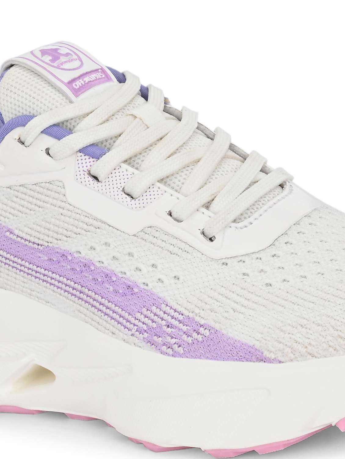 Women Textured Lace Up Sports Shoes - 22581406 -  Standard Image - 3