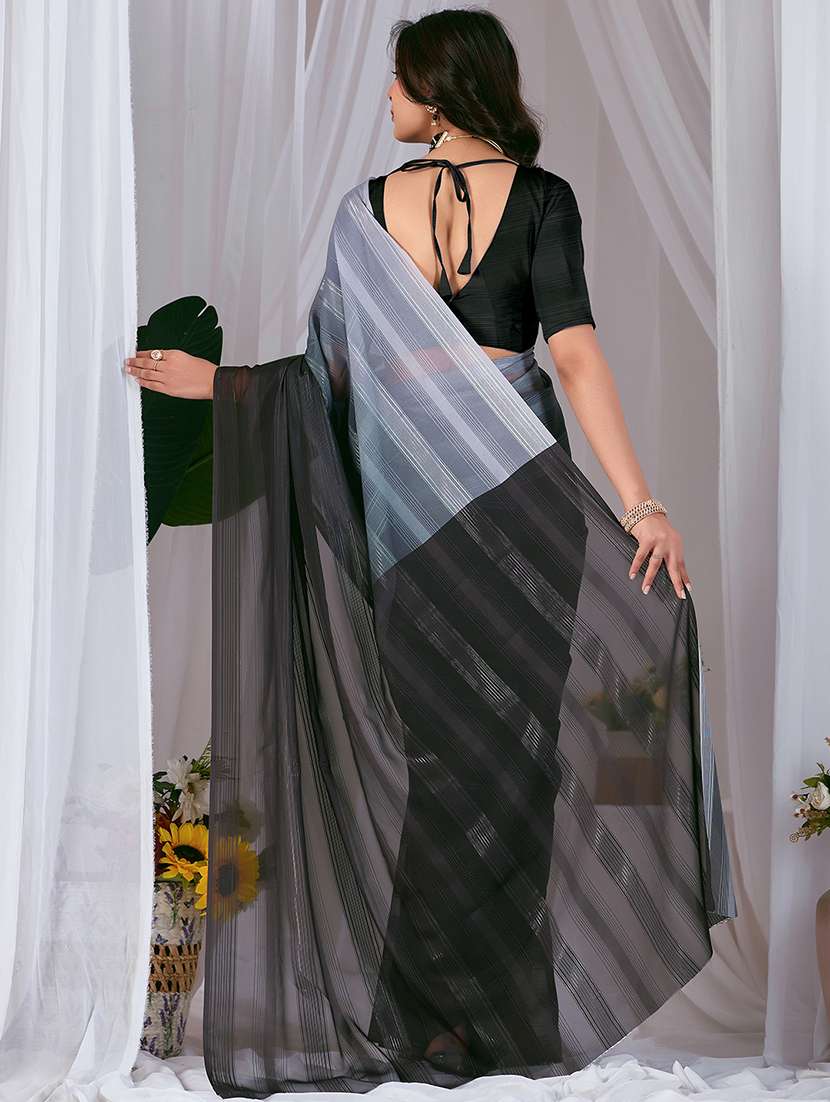 Women Ombre Printed Saree With Blouse - 22581433 -  Standard Image - 3