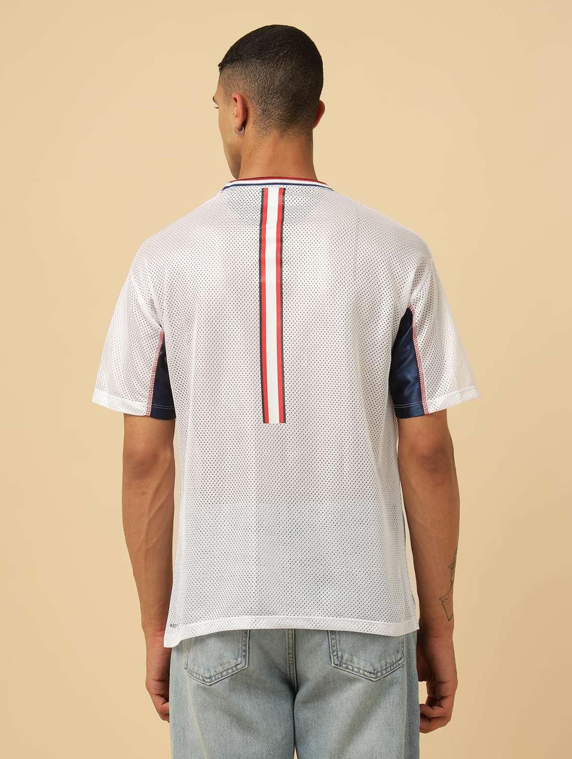 Men Printed Short Sleeves Relaxed Fit T-shirt - 22581779 -  Standard Image - 3