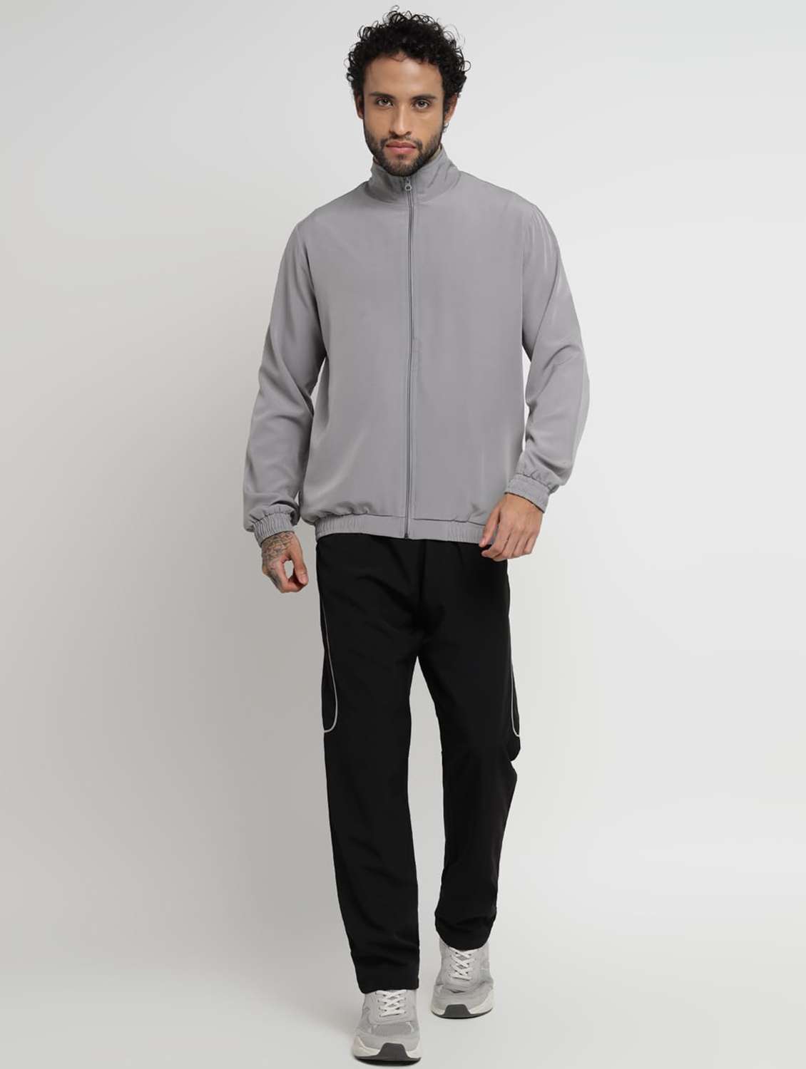 men solid long sleeves regular fit jacket - 22581786 -  Standard Image - 5