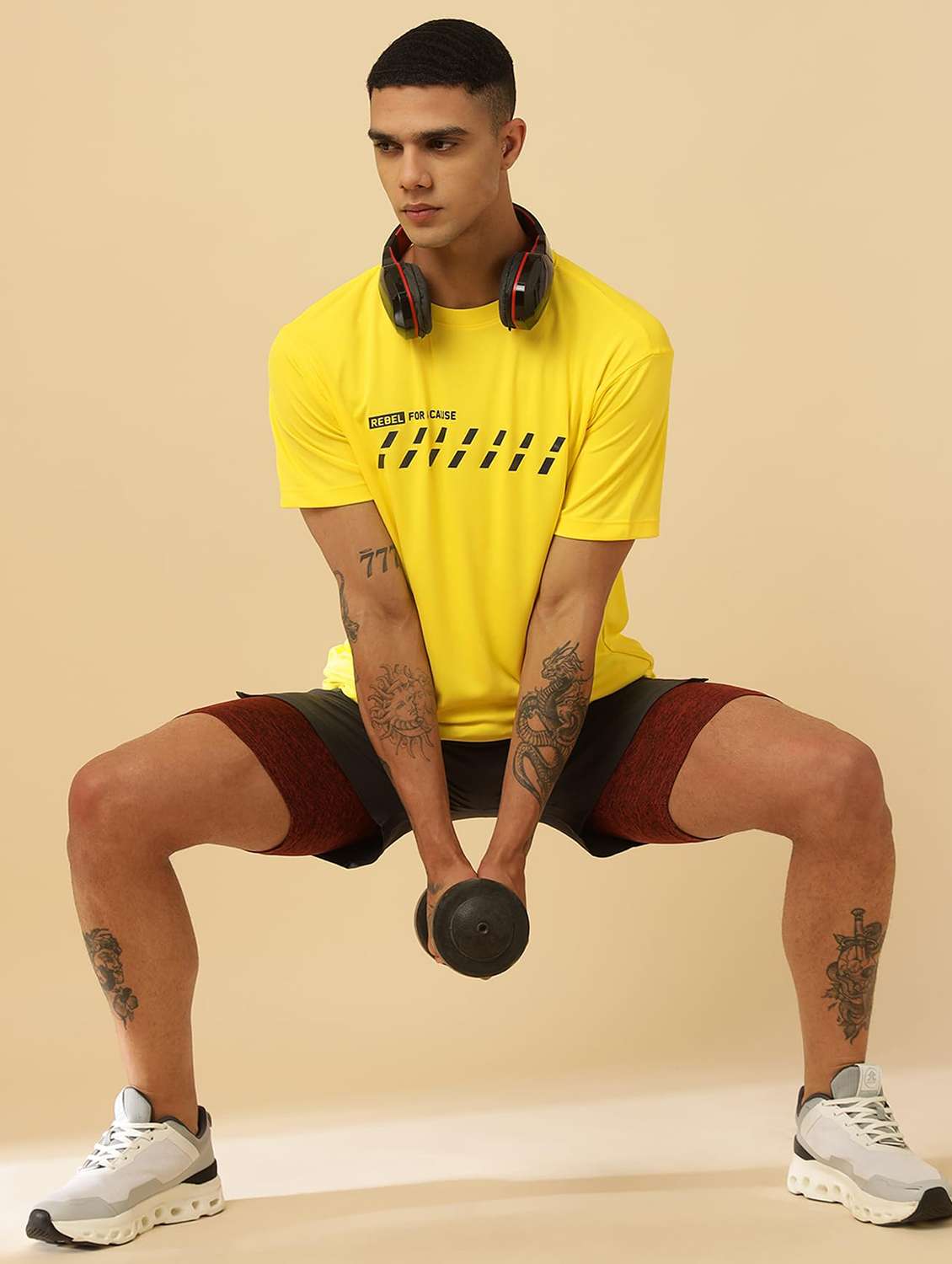 Men Printed Short Sleeves Regular Fit T-shirt - 22581800 -  Standard Image - 3