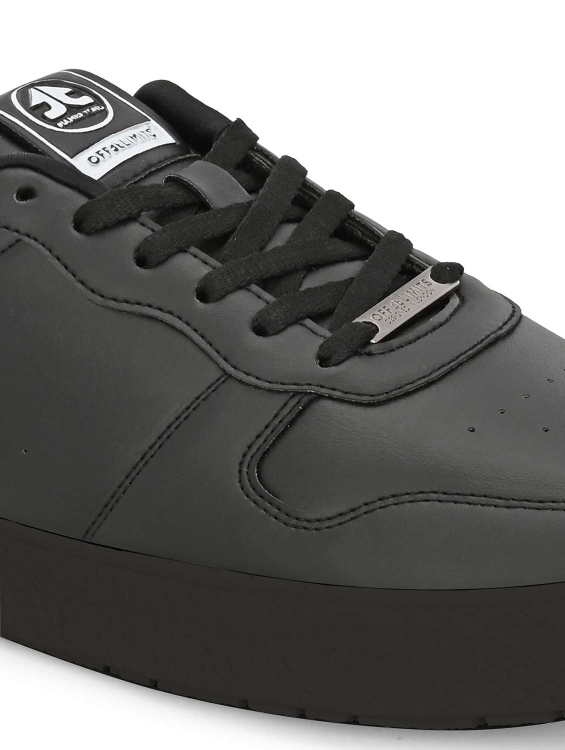 men solid lace up sneaker - 22581837 -  Standard Image - 5