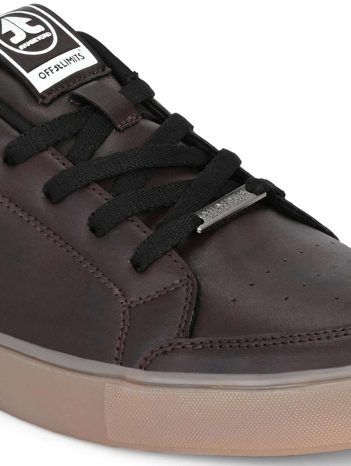 Men Solid Lace Up Sneaker - 22581850 -  Standard Image - 3