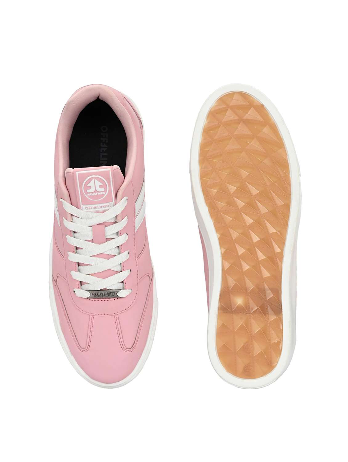 Men Striped Lace Up Sneaker - 22581856 -  Standard Image - 5