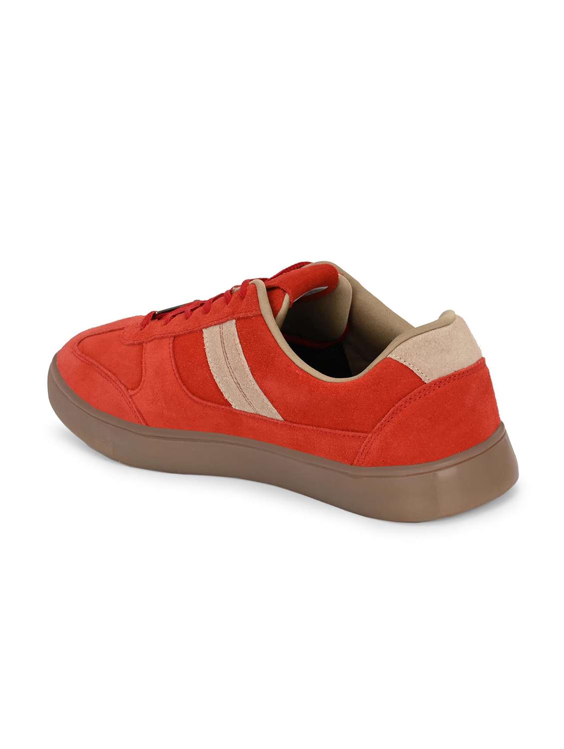 men striped lace up sneaker - 22581911 -  Standard Image - 3