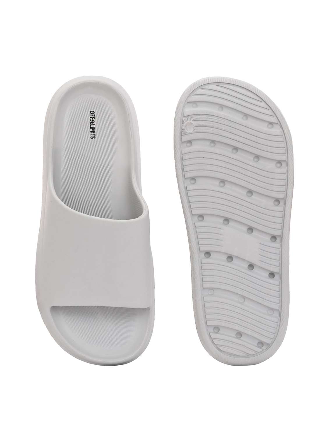 men solid slip on slider - 22581984 -  Standard Image - 5