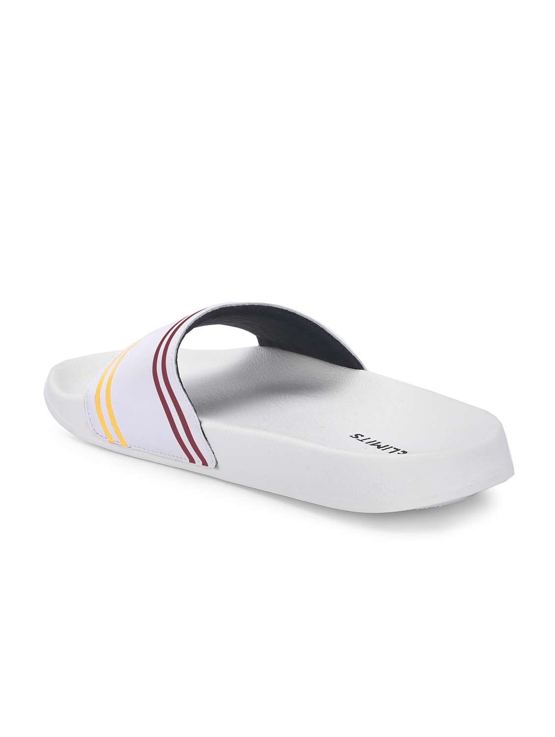 men striped slip on slider - 22581993 -  Standard Image - 3