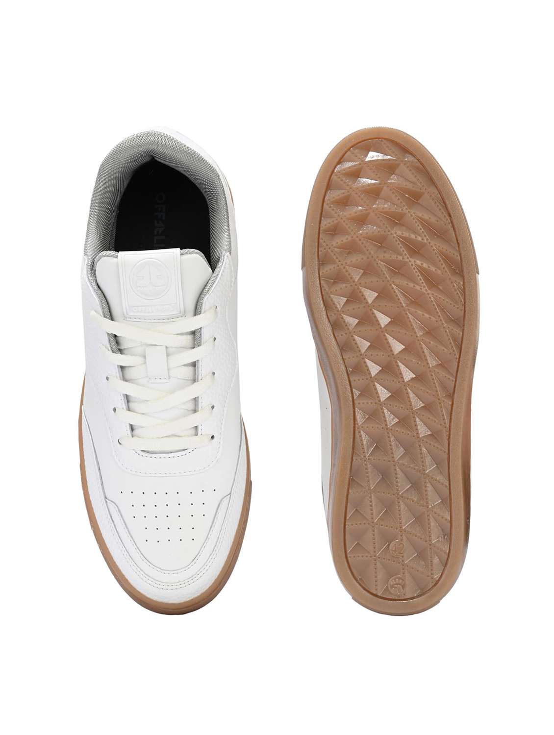 Men Solid Lace Up Sneaker - Image 6