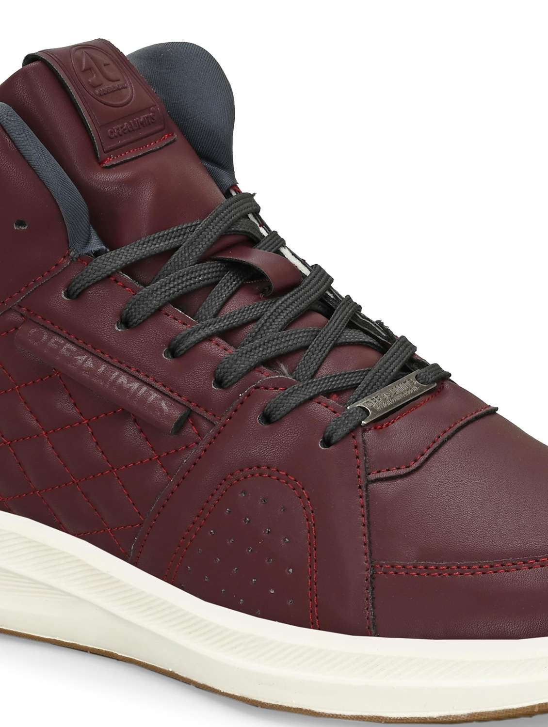 men textured lace up sneaker - 22582032 -  Standard Image - 3