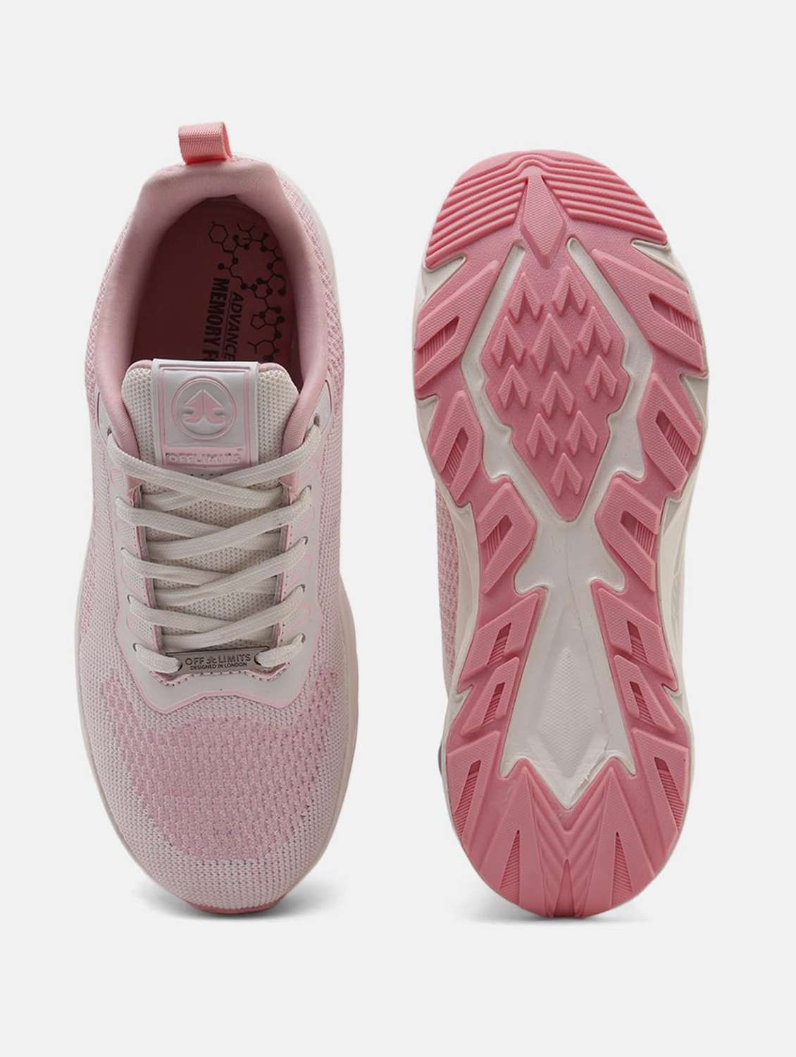 Women Textured Lace Up Sports Shoes - 22582162 -  Standard Image - 5