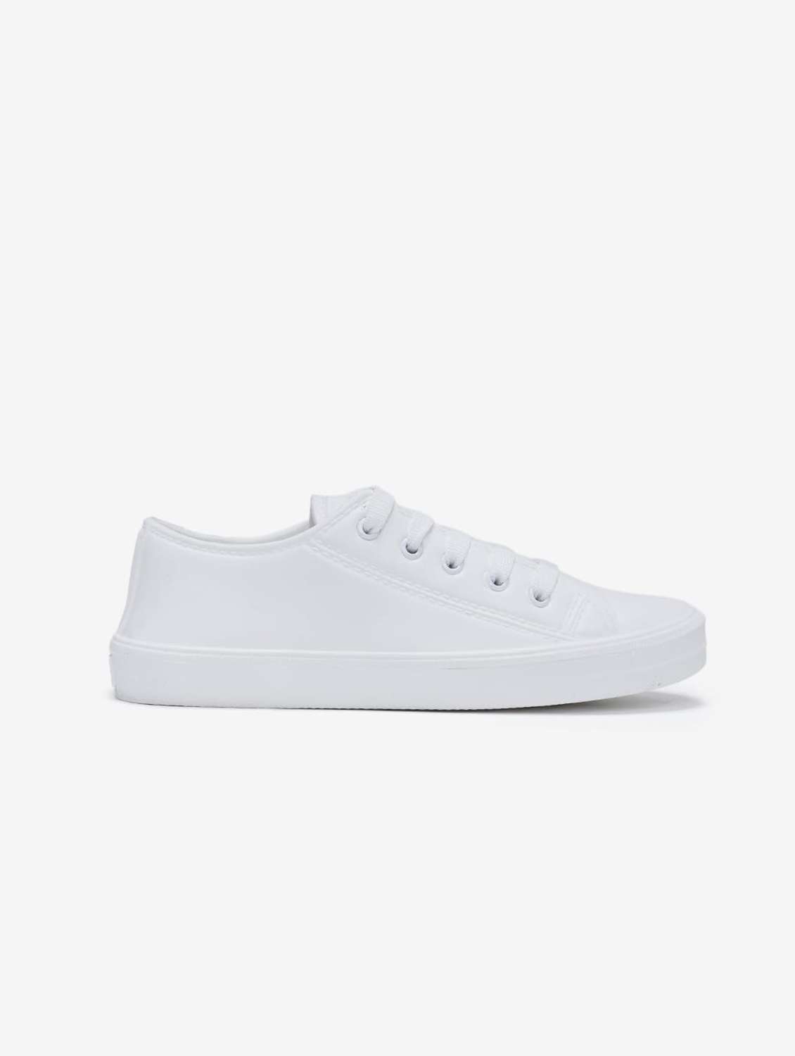 women solid lace up sneakers - 22582166 -  Standard Image - 3