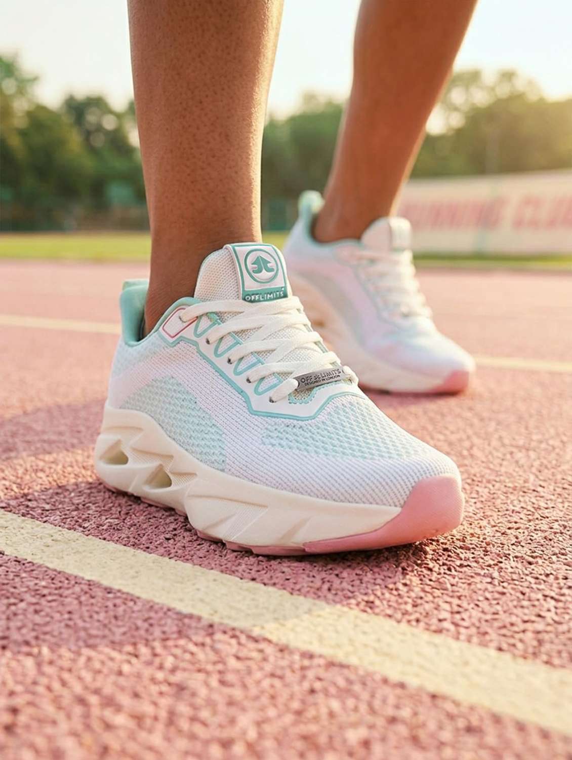Women Textured Lace Up Sports Shoes - 22582170 -  Standard Image - 3