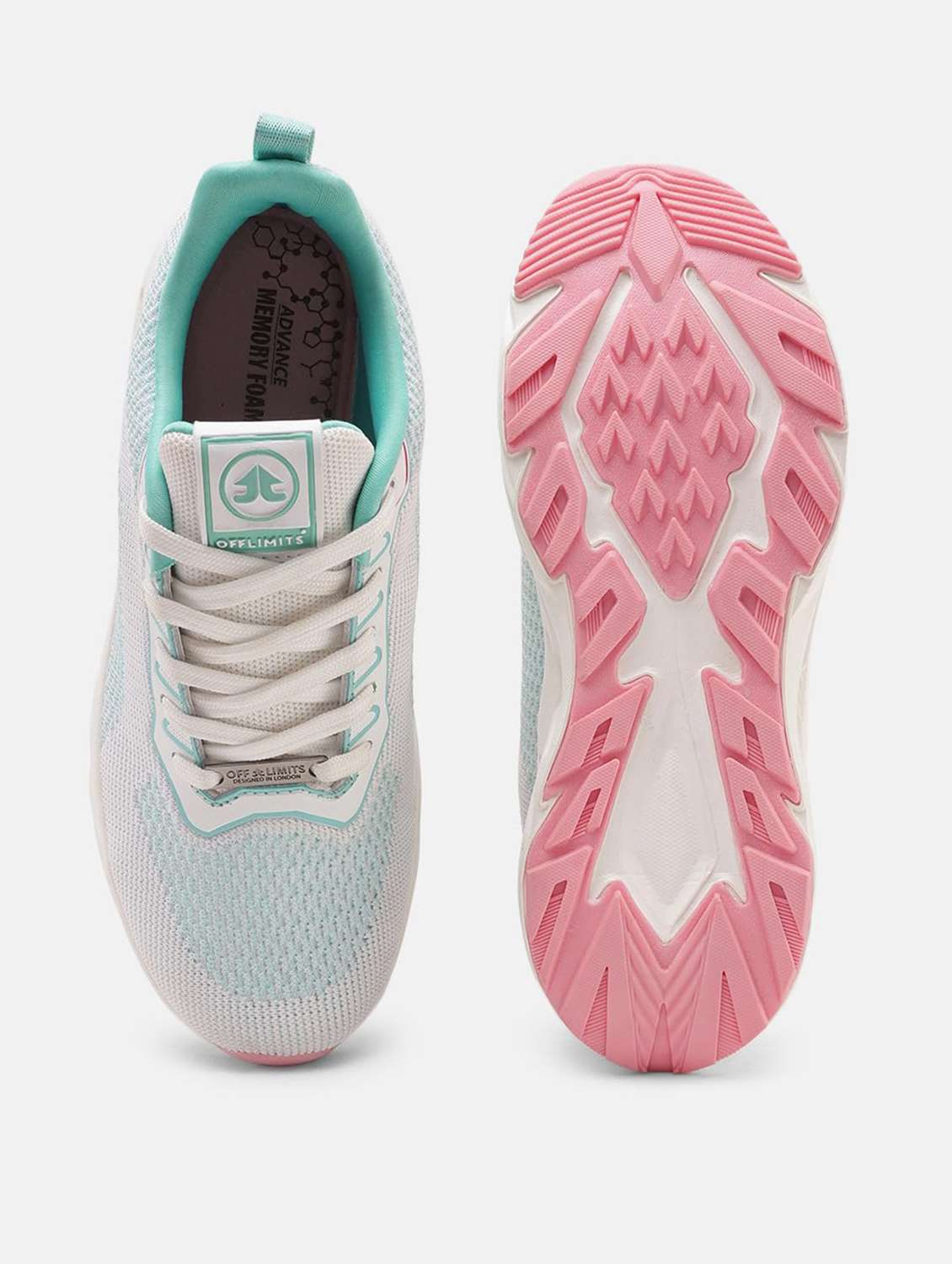 Women Textured Lace Up Sports Shoes - 22582170 -  Standard Image - 5