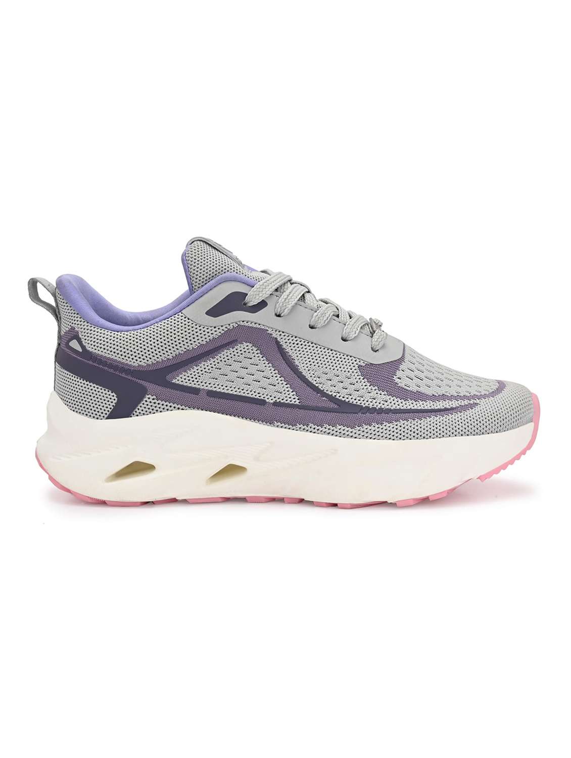 women textured lace up sports shoes - 22582189 -  Standard Image - 3