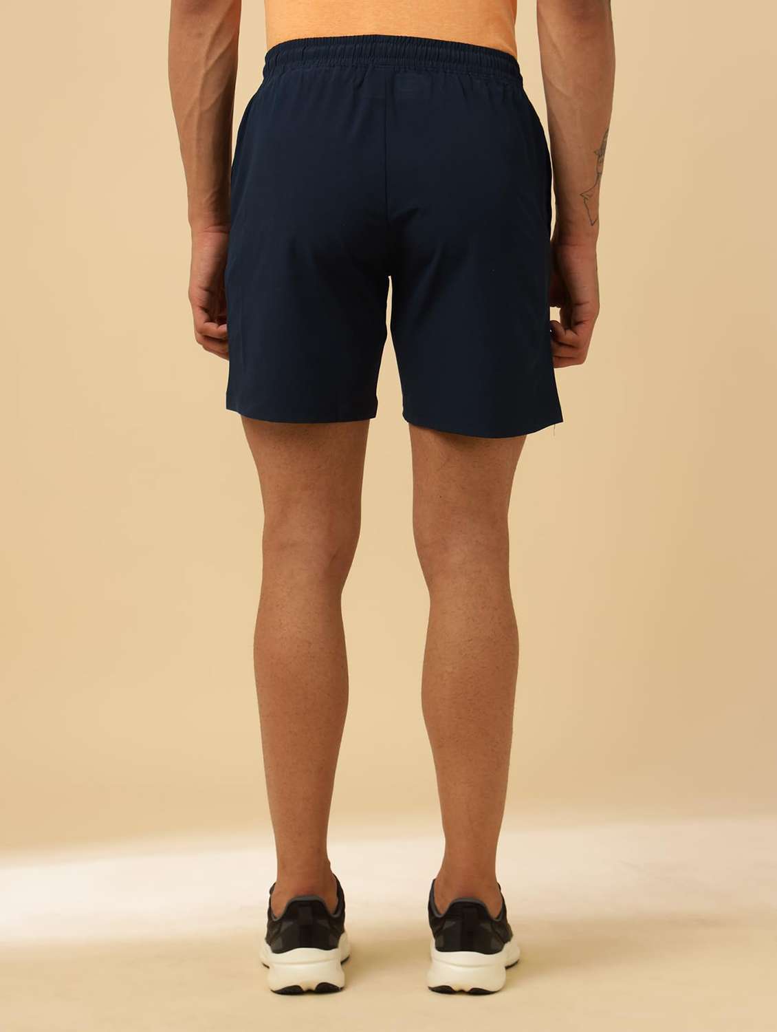 Men Printed Mid Rise Regular Fit Sports Shorts - 22582209 -  Standard Image - 3