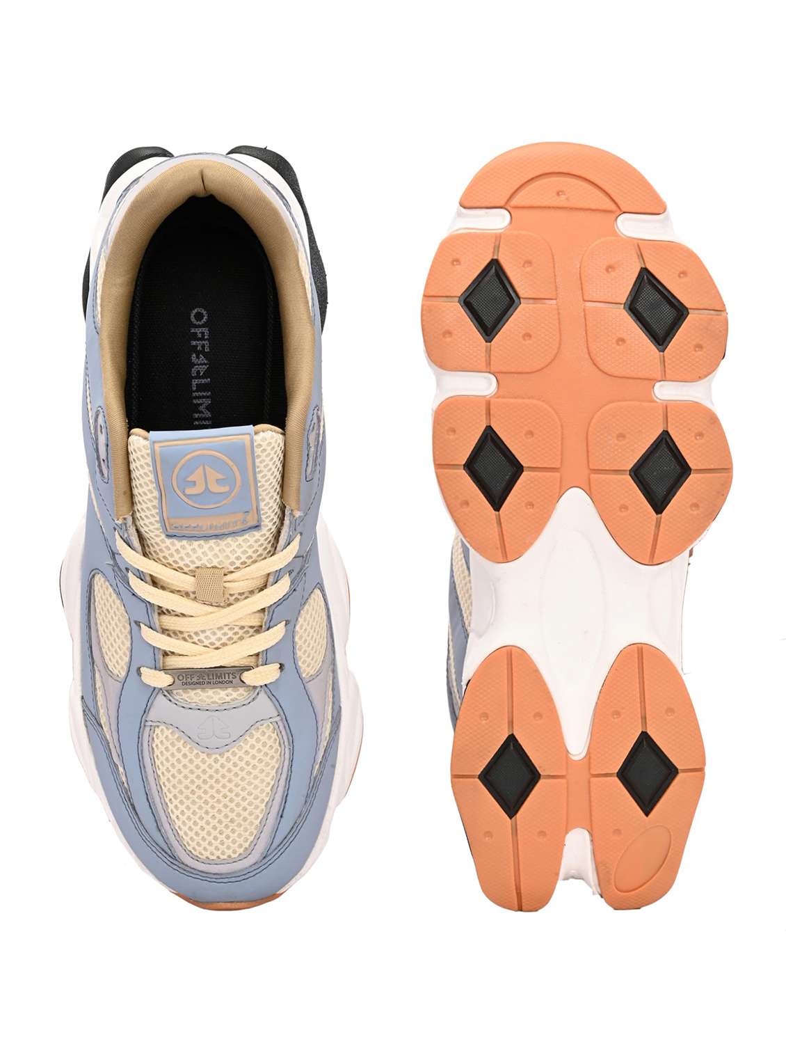 men colourblocked lace up sneaker - 22582254 -  Standard Image - 5