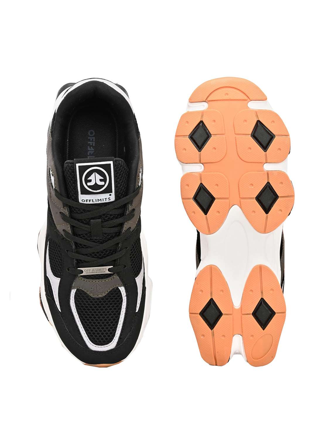 Men Colourblocked Lace Up Sneaker - 22582261 -  Standard Image - 3