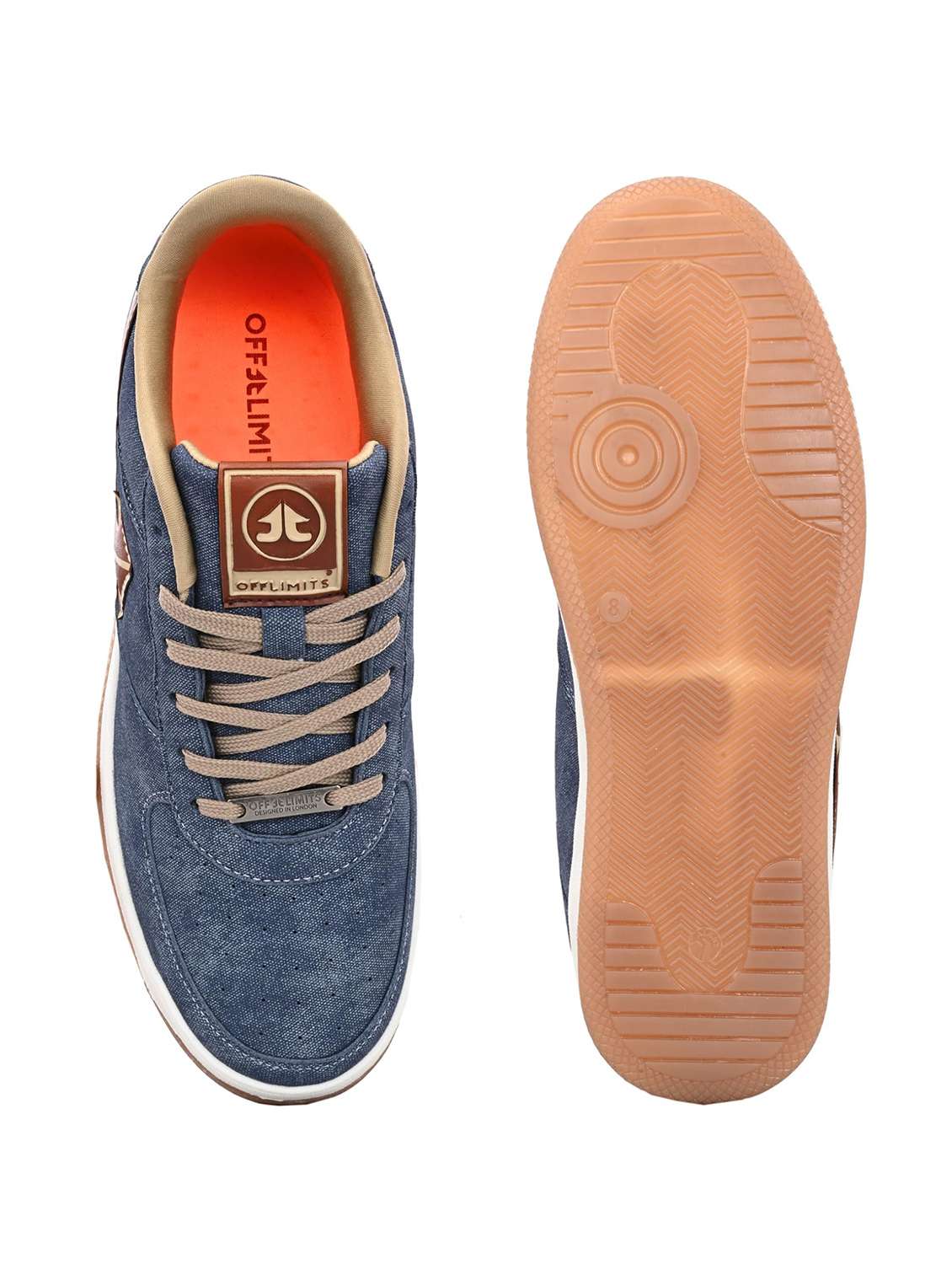 men textured lace up sneaker - 22582265 -  Standard Image - 5