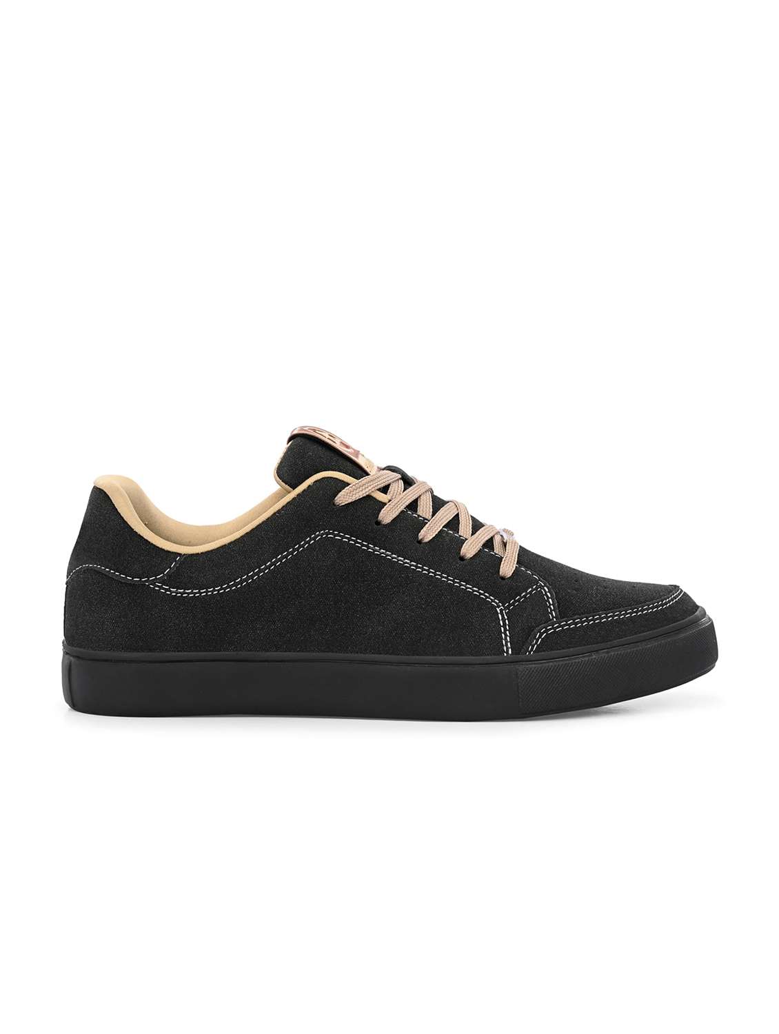 men solid lace up sneaker - 22582283 -  Standard Image - 3