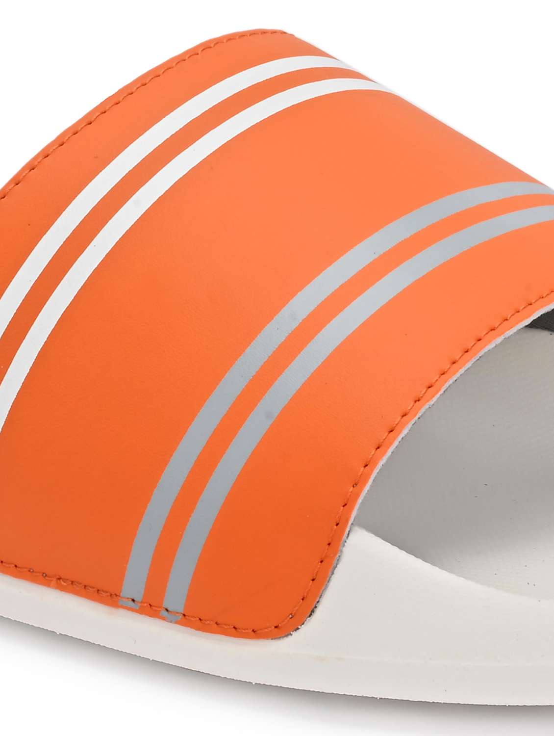 Men Striped Slip On Slider - 22582336 -  Standard Image - 3