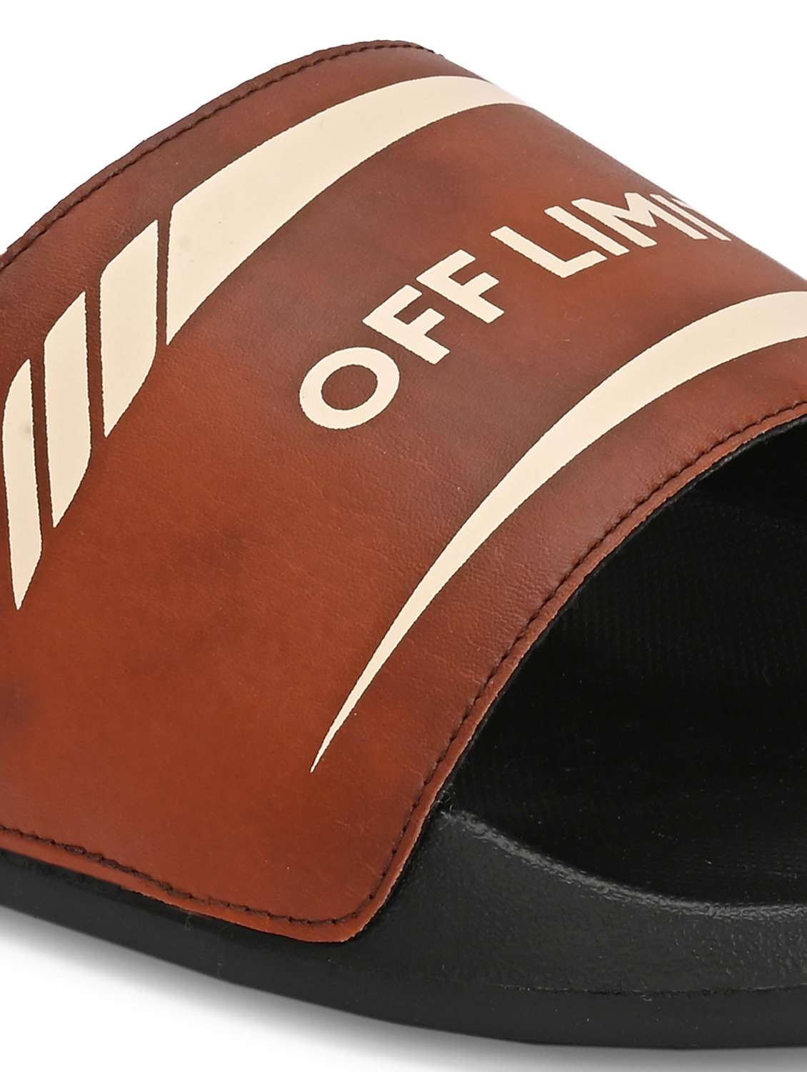 Men Printed Slip On Slider - 22582353 -  Standard Image - 3