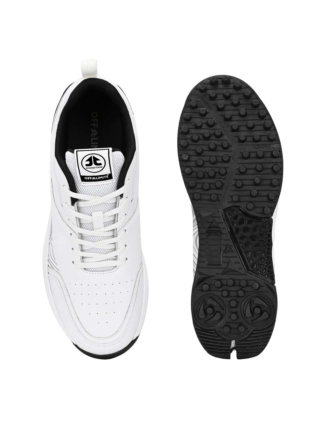 men solid lace up sport shoes - 22582379 -  Standard Image - 5