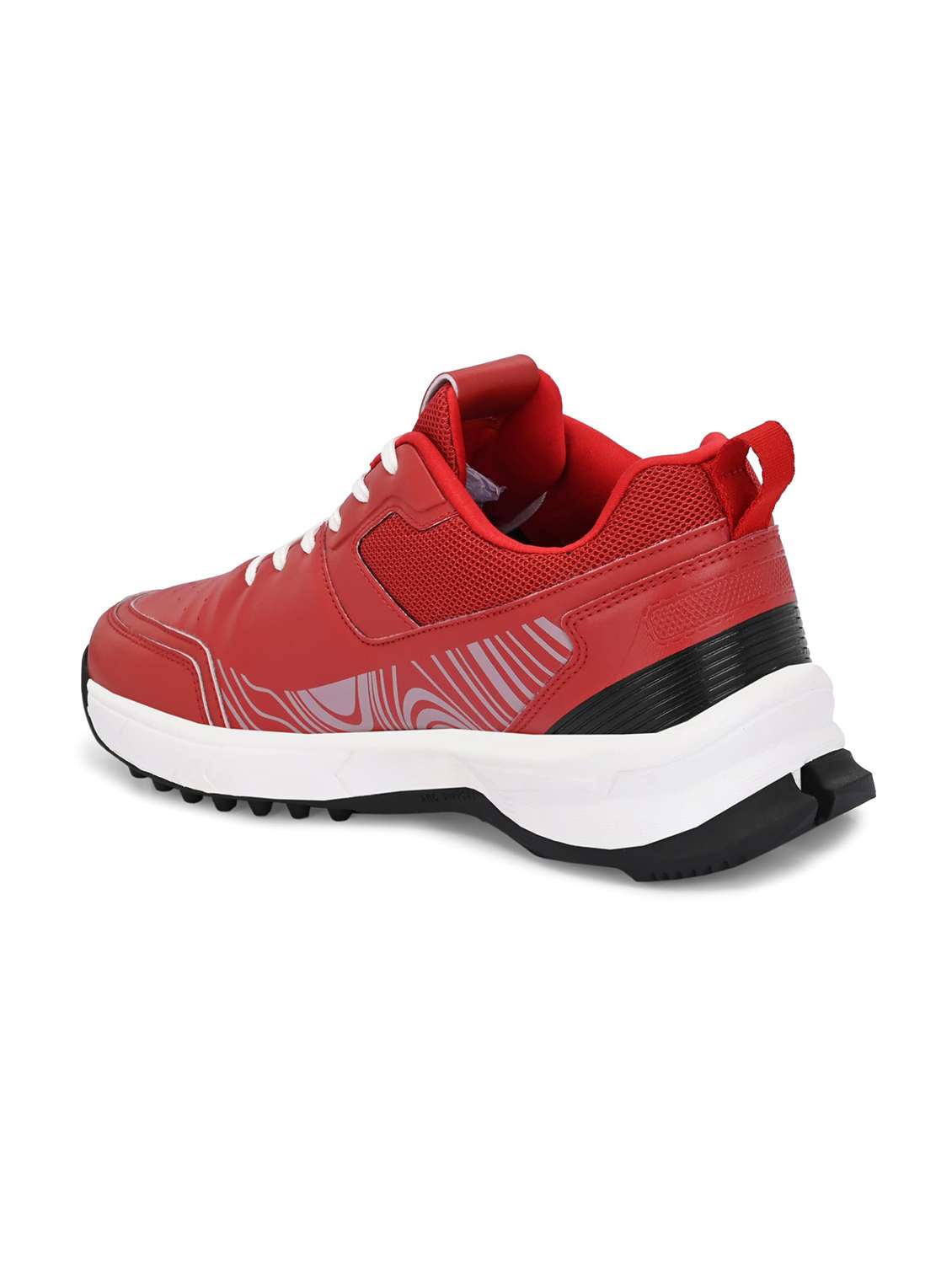 men printed lace up sports shoes - 22582391 -  Standard Image - 3