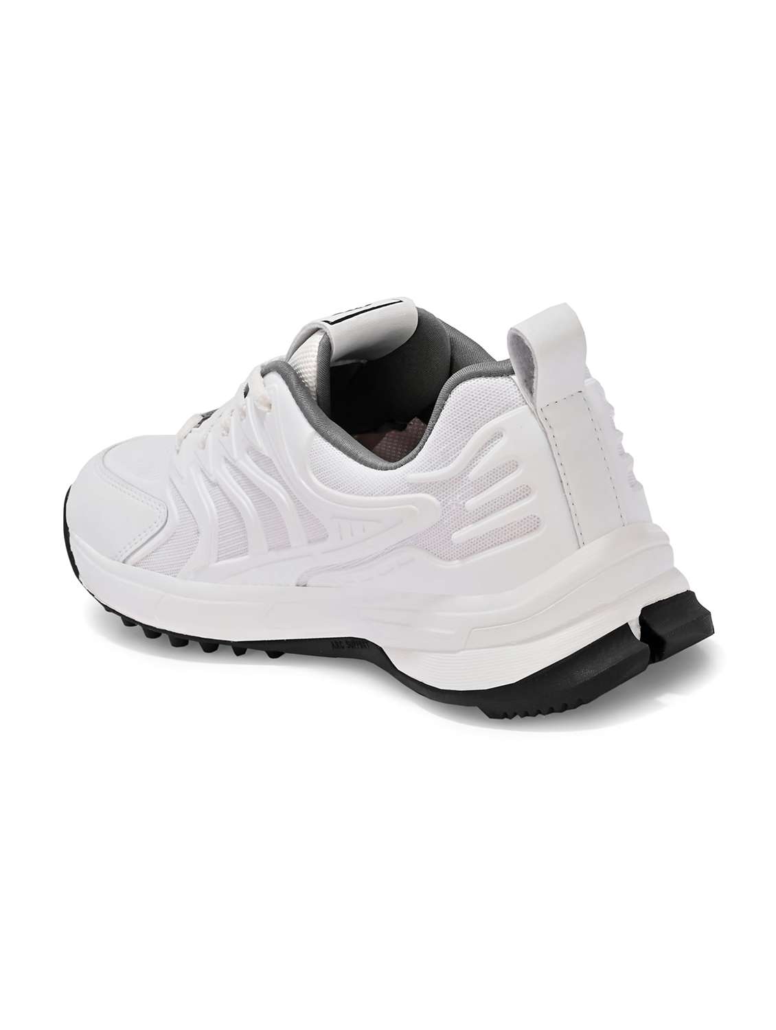 men textured lace up sport shoes - 22582436 -  Standard Image - 3