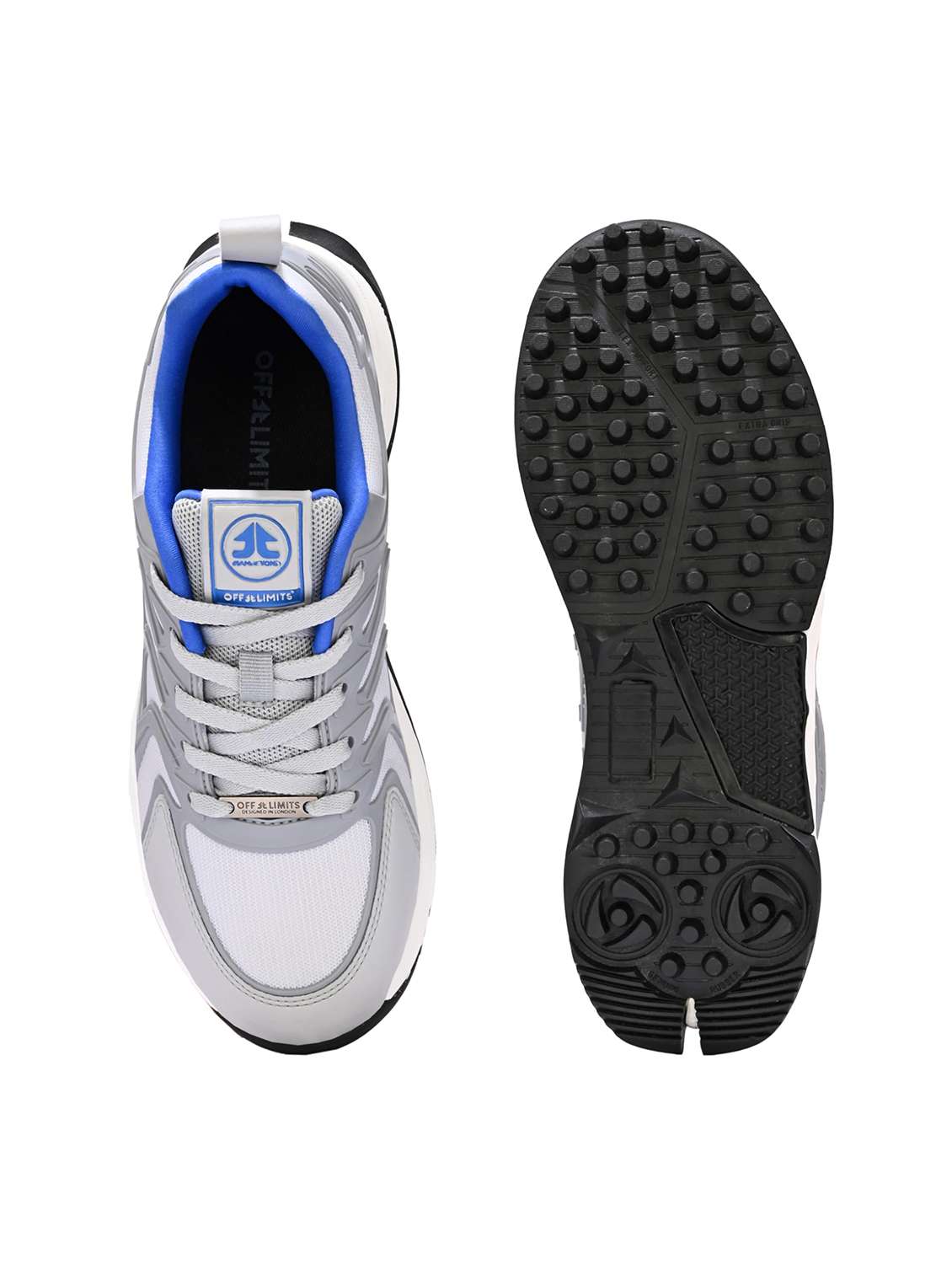 men textured lace up sport shoes - 22582468 -  Standard Image - 5