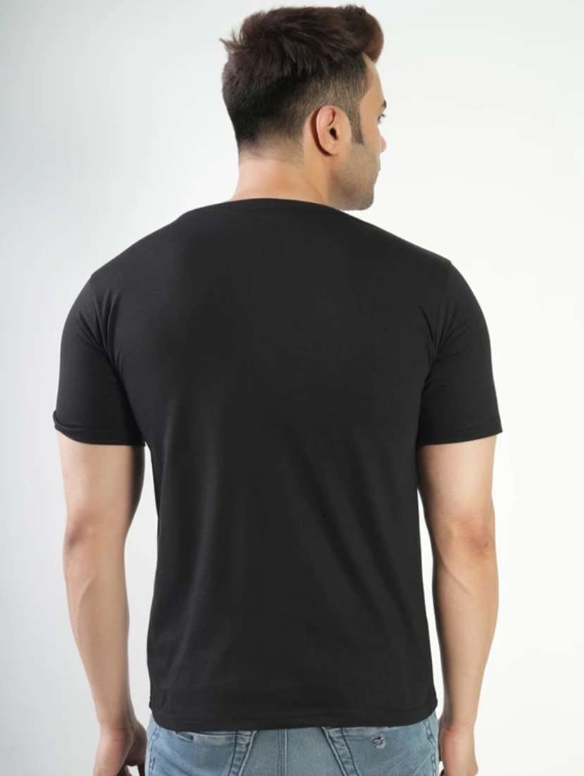 men printed short sleeves regular fit t-shirt - 22582867 -  Standard Image - 3