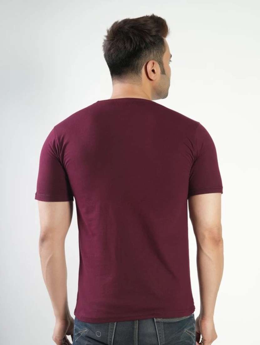 Men Printed Short Sleeves Regular Fit T-shirt - 22582881 -  Standard Image - 3