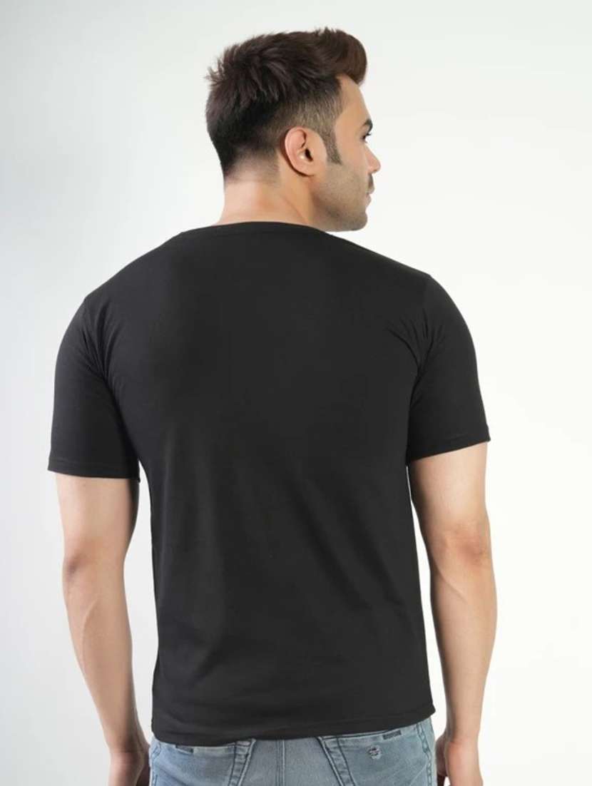 men printed short sleeves regular fit t-shirt - 22582887 -  Standard Image - 3
