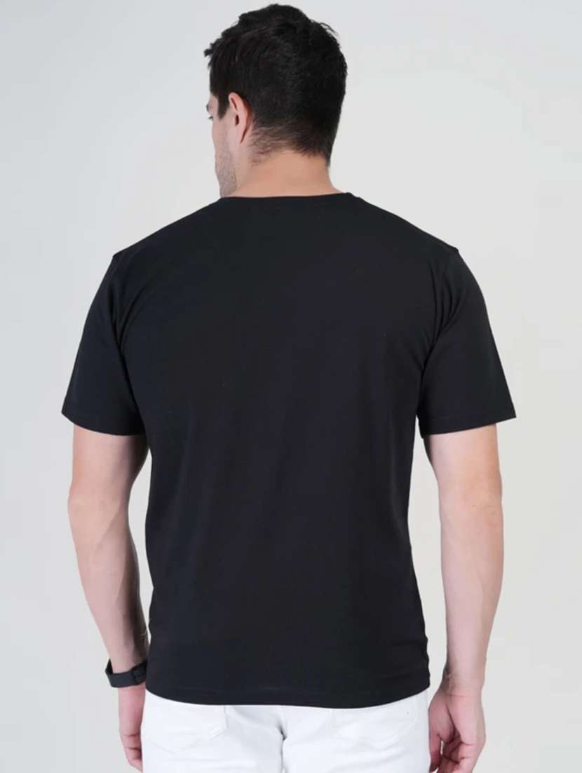 Men Printed Short Sleeves Regular Fit T-shirt - 22582895 -  Standard Image - 3