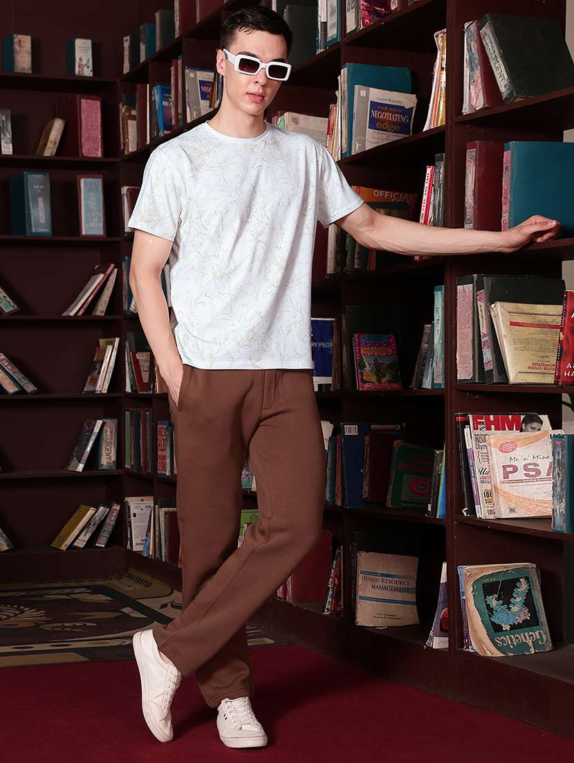 men printed short sleeve regular fit t-shirt - 22587182 -  Standard Image - 5