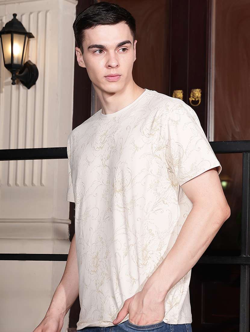 men printed short sleeve regular fit t-shirt - 22587183 -  Standard Image - 3