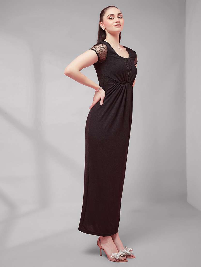 women embroidered short sleeves sheath dress - 22587905 -  Standard Image - 3