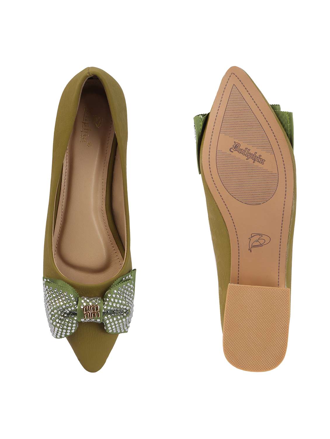 women embellished slip on pump - 22588034 -  Standard Image - 3