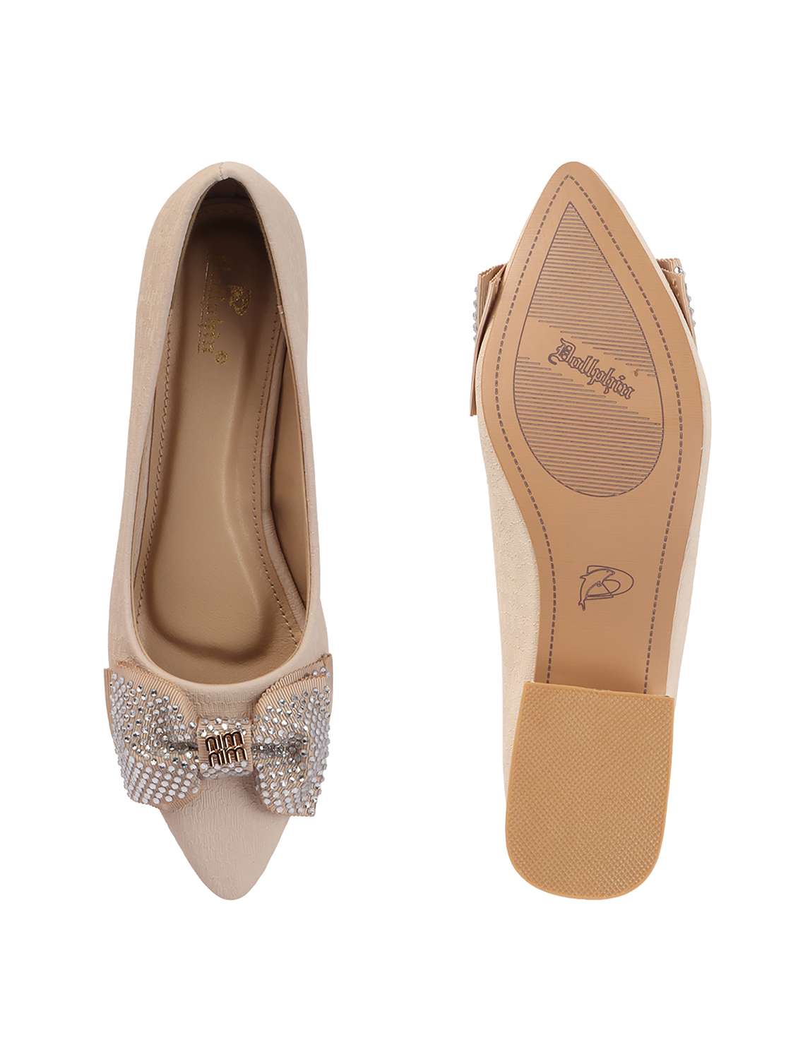 women embellished slip on pump - 22588035 -  Standard Image - 3