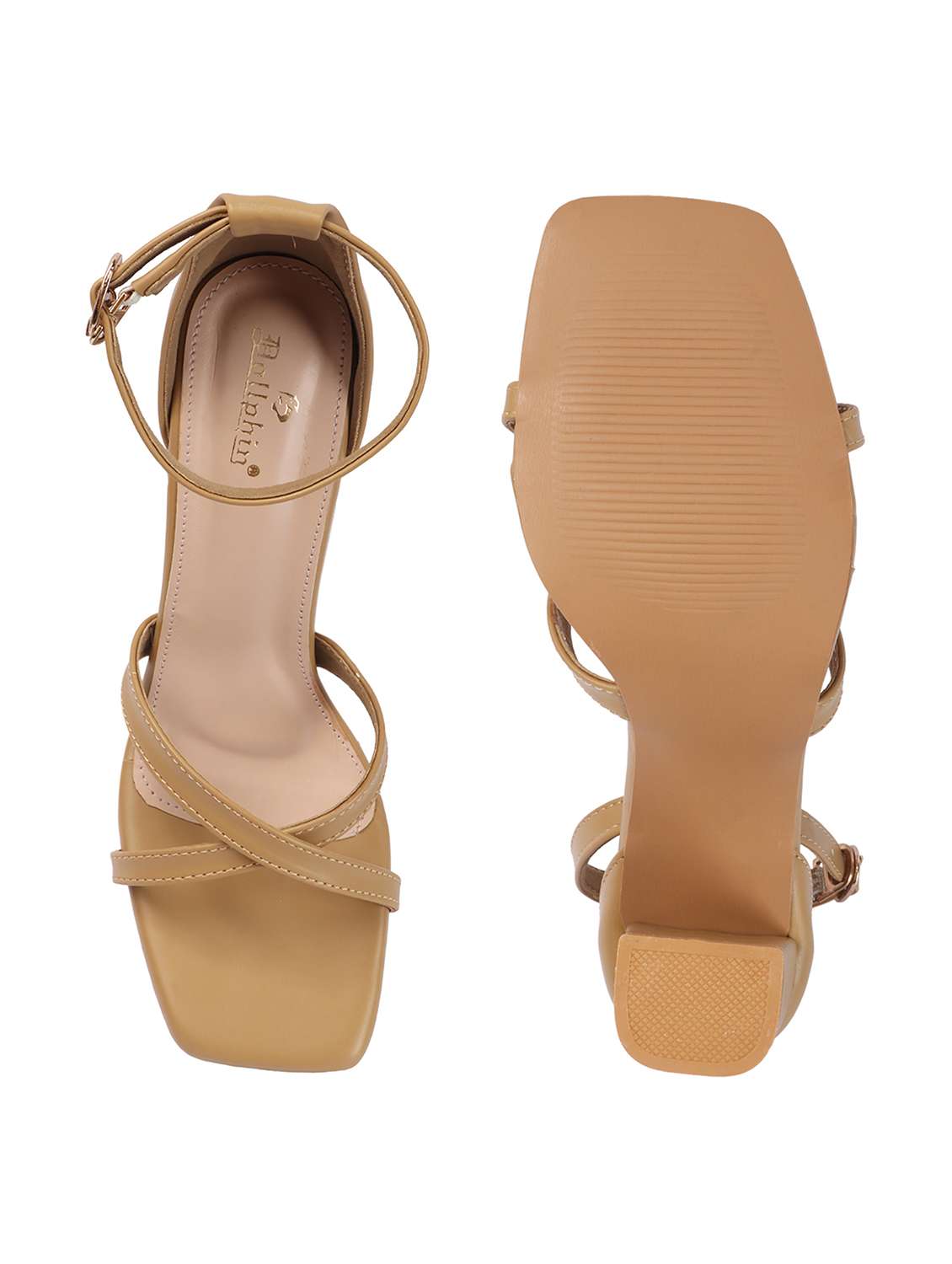 women solid ankle strap sandal - 22588041 -  Standard Image - 3