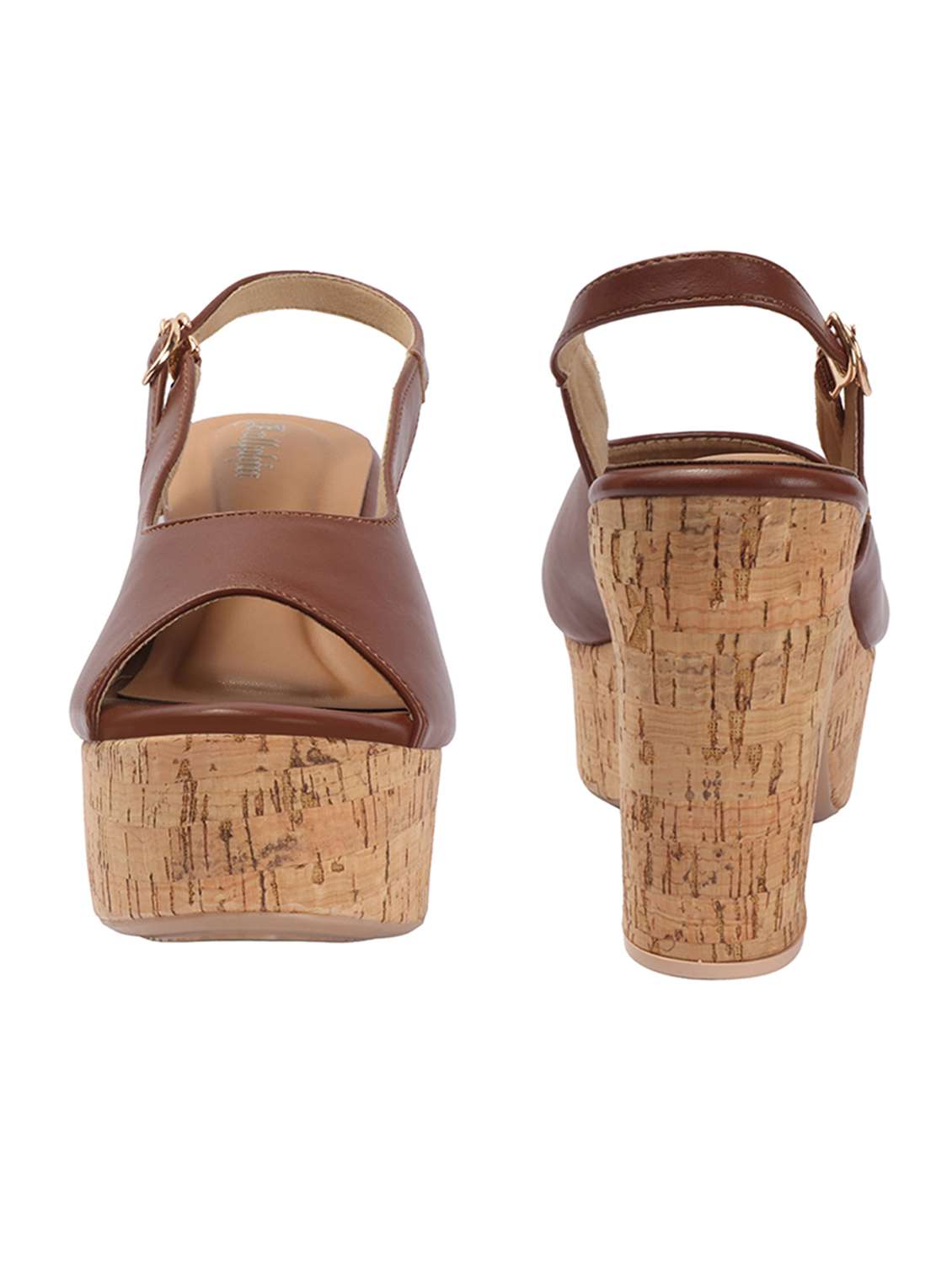 women solid back strap sandal - 22588049 -  Standard Image - 3