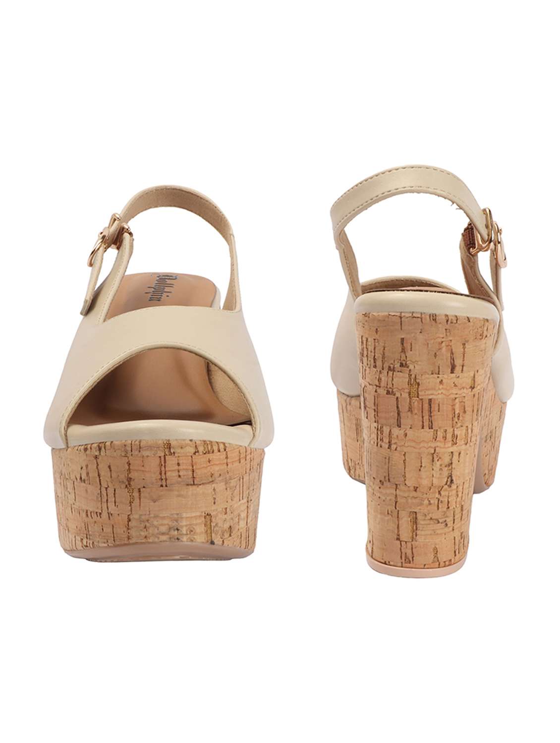 women solid back strap sandal - 22588050 -  Standard Image - 3