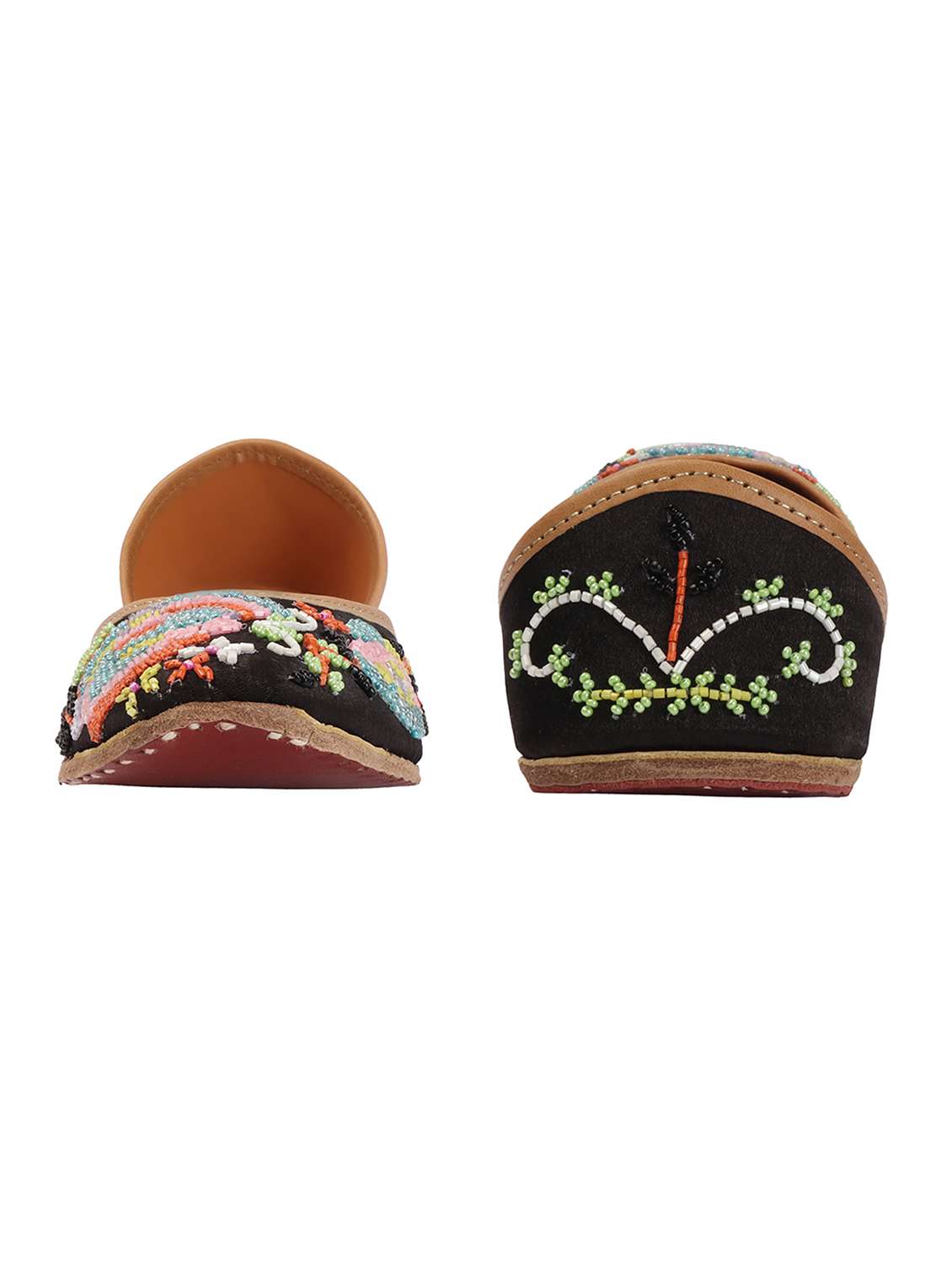 Women Embroidered Slip On Jutis - 22588060 -  Standard Image - 3